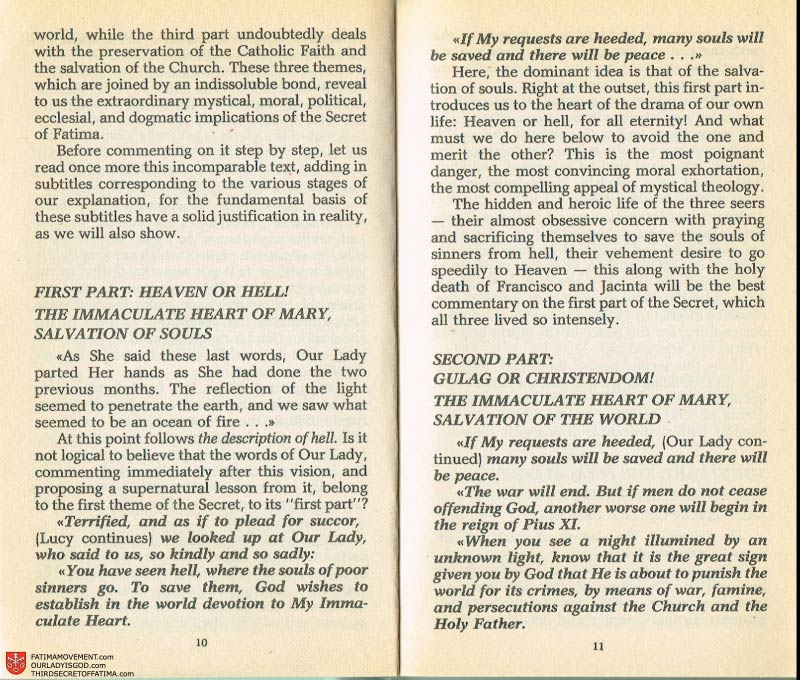 The Whole Truth About Fatima Volume 2 pages xii-xiii