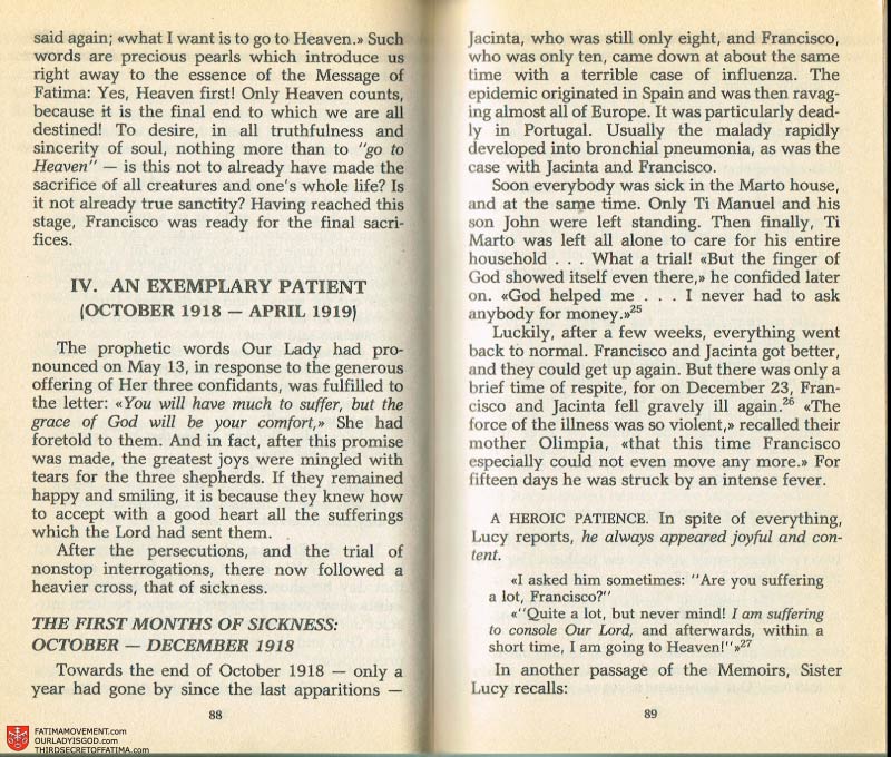 The Whole Truth About Fatima Volume 2 pages 74-75