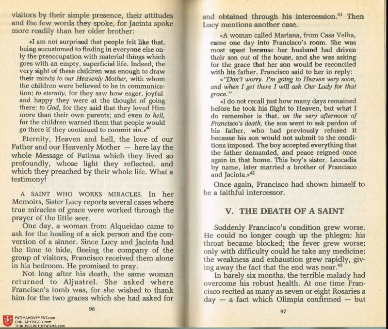 The Whole Truth About Fatima Volume 2 pages 82-83