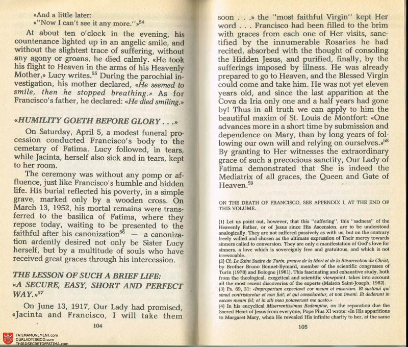 The Whole Truth About Fatima Volume 2 pages 90-91