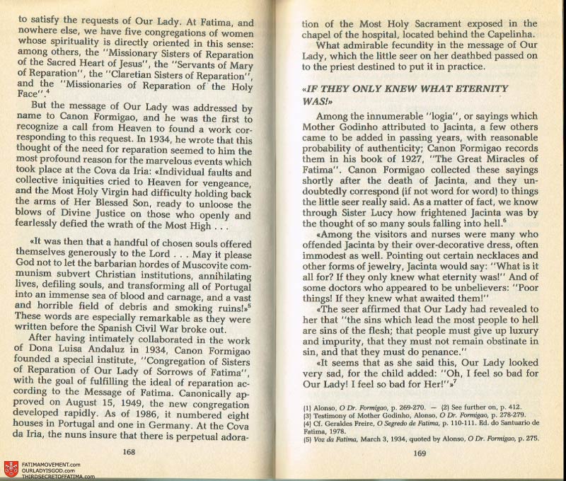 The Whole Truth About Fatima Volume 2 pages 154-155