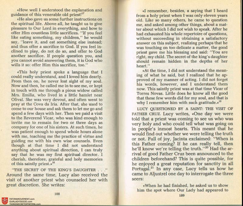 The Whole Truth About Fatima Volume 2 pages 174-175