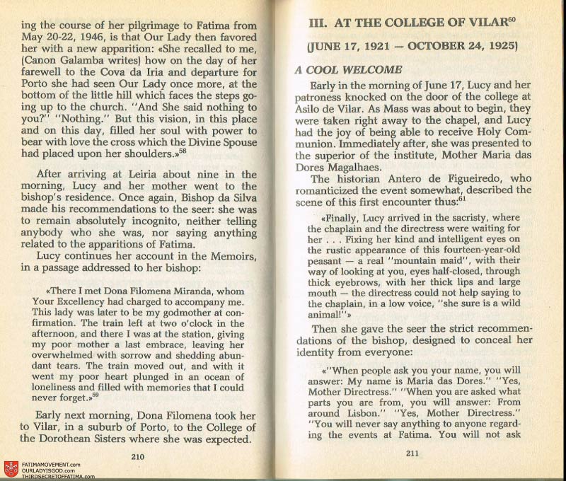 The Whole Truth About Fatima Volume 2 pages 196-197