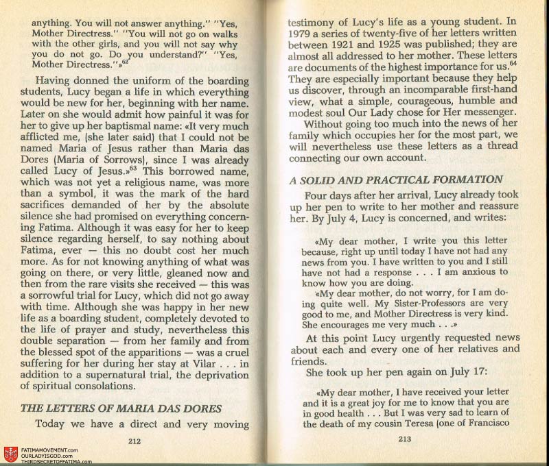 The Whole Truth About Fatima Volume 2 pages 198-199