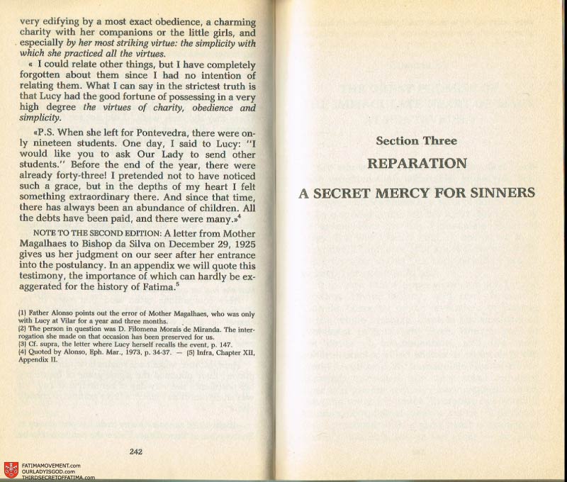 The Whole Truth About Fatima Volume 2 pages 228-229