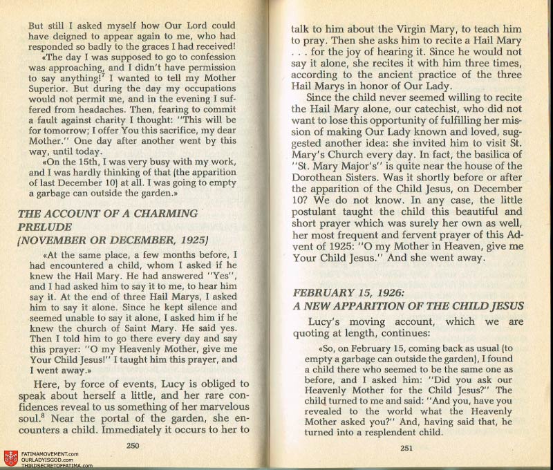 The Whole Truth About Fatima Volume 2 pages 236-237