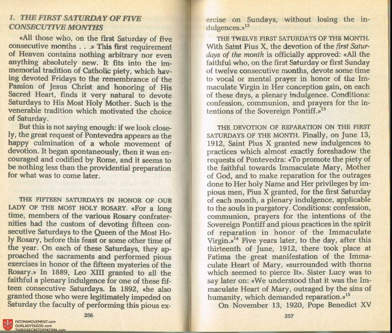 The Whole Truth About Fatima Volume 2 pages 242-243