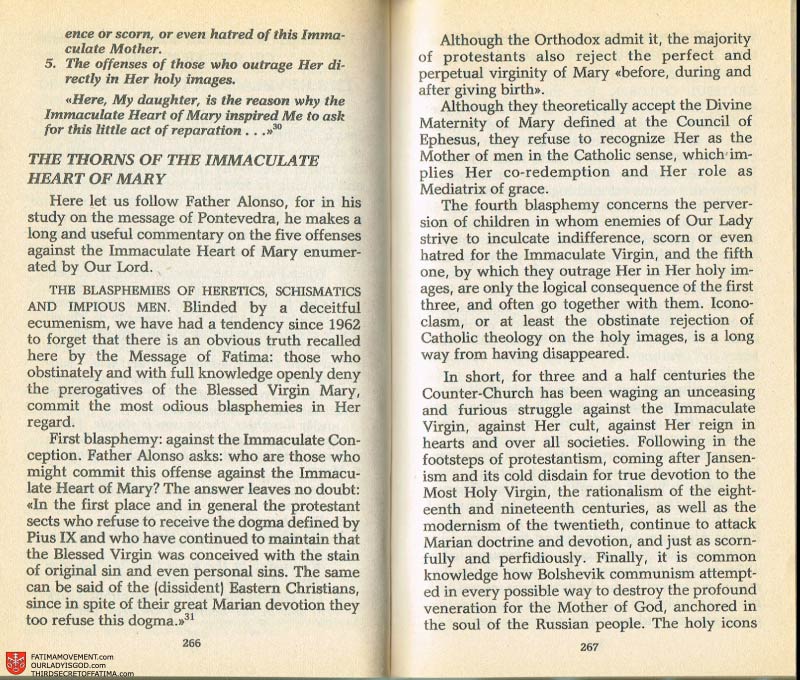 The Whole Truth About Fatima Volume 2 pages 252-253