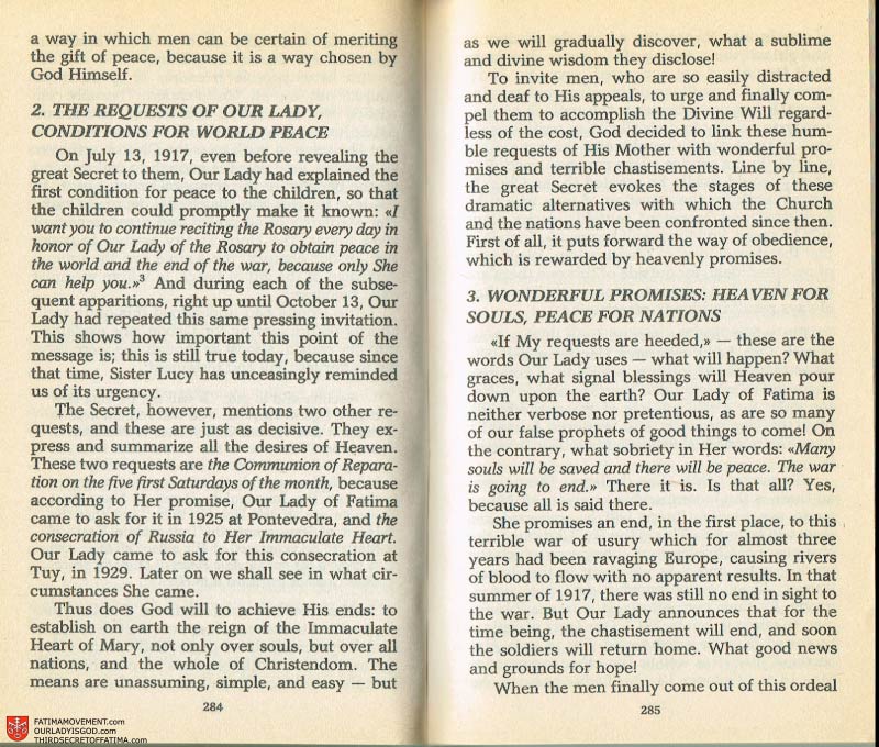 The Whole Truth About Fatima Volume 2 pages 270-271