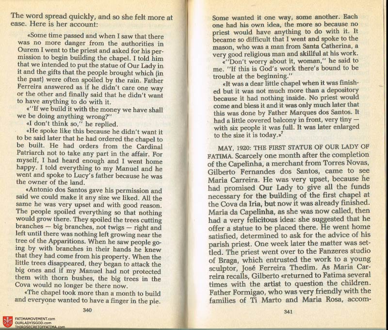 The Whole Truth About Fatima Volume 2 pages 326-327