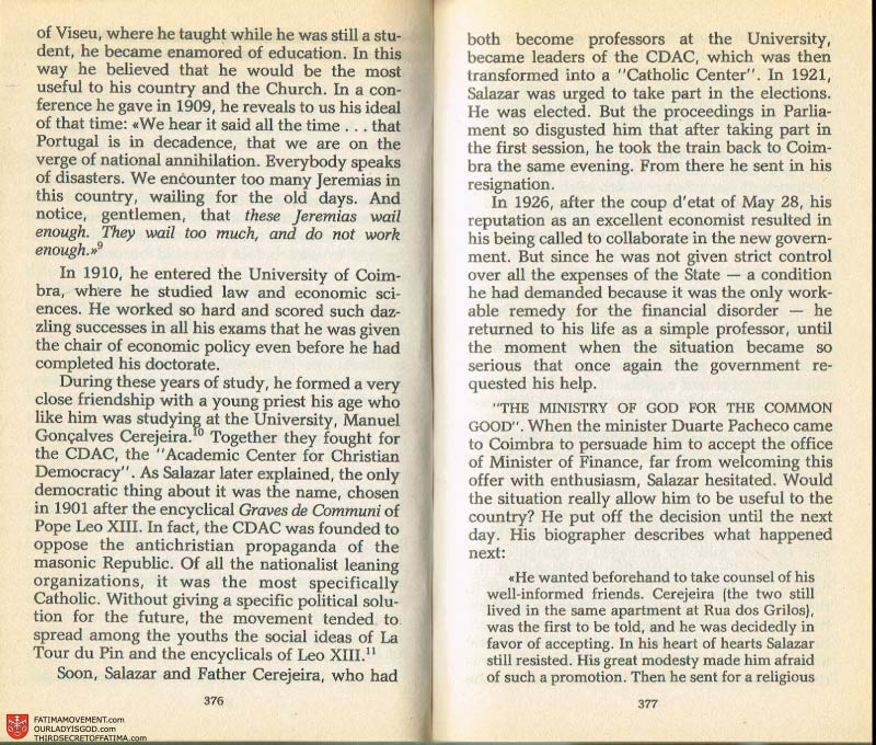 The Whole Truth About Fatima Volume 2 pages 362-363