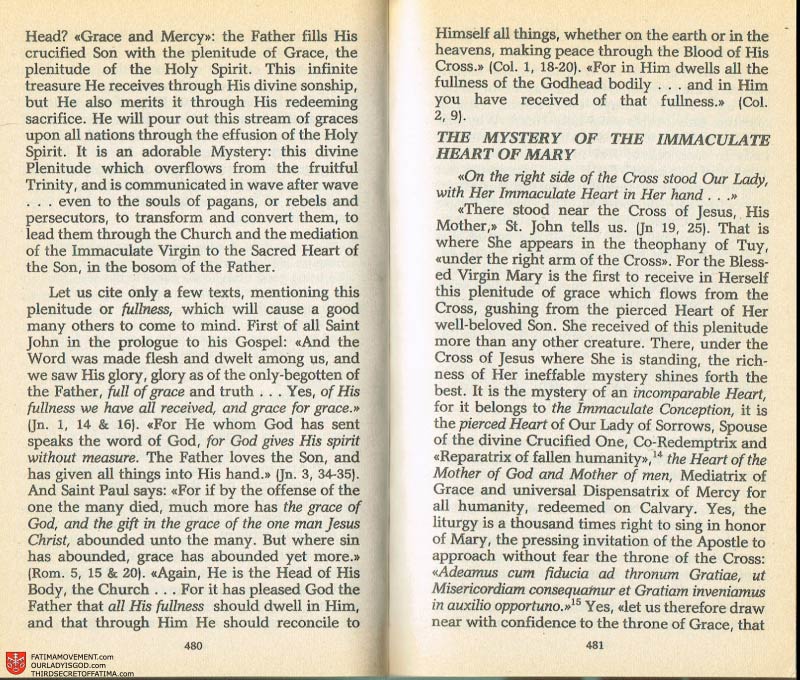 The Whole Truth About Fatima Volume 2 pages 458-459