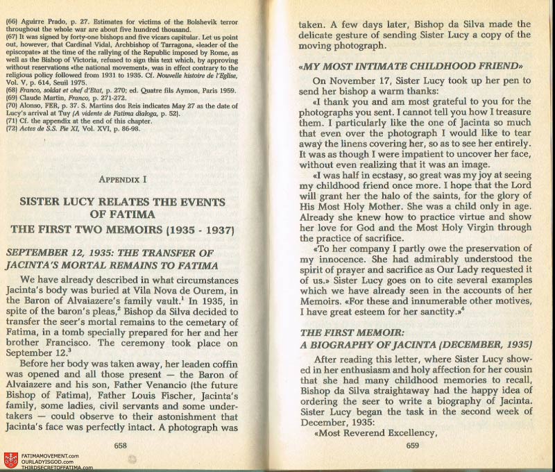 The Whole Truth About Fatima Volume 2 pages 636-637