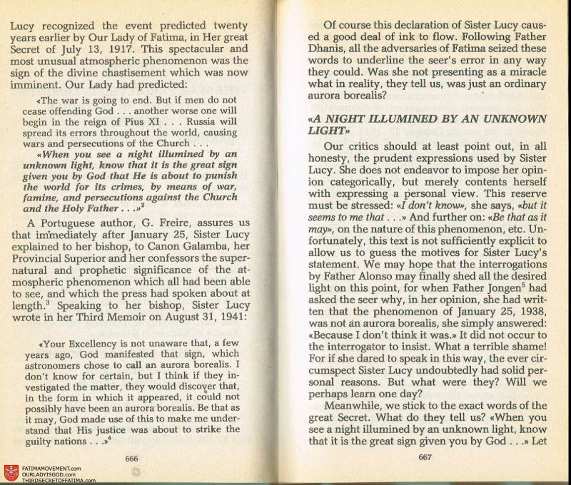 The Whole Truth About Fatima Volume 2 pages 644-645