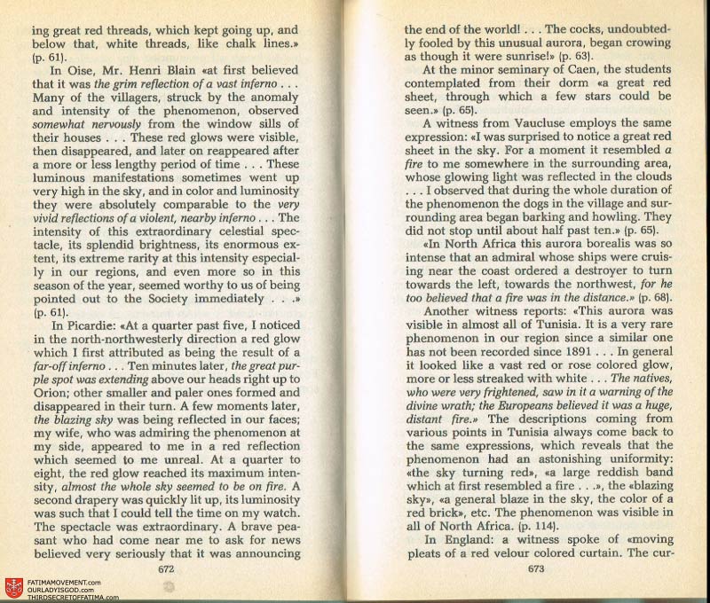The Whole Truth About Fatima Volume 2 pages 650-651