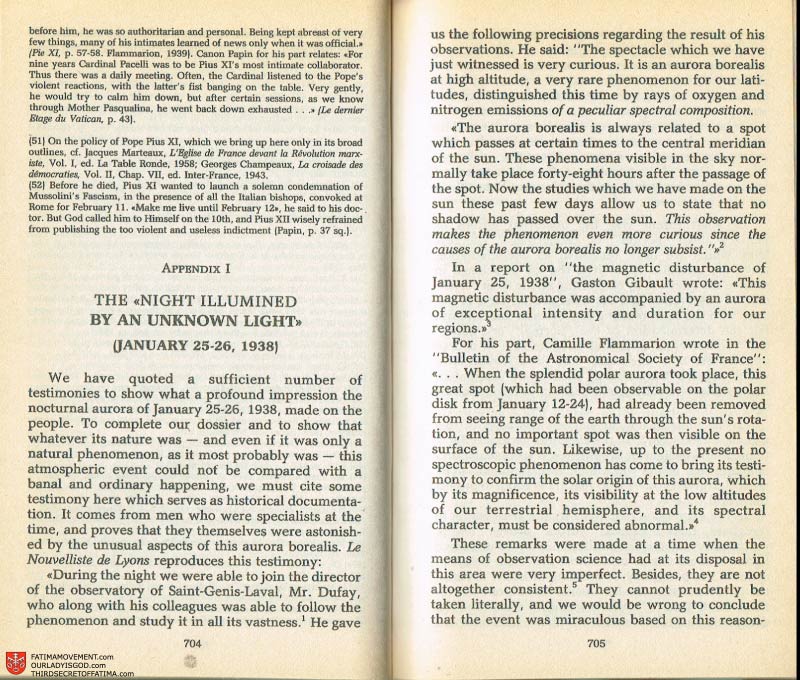 The Whole Truth About Fatima Volume 2 pages 682-683