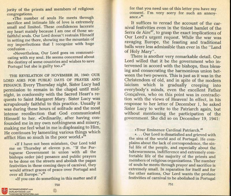 The Whole Truth About Fatima Volume 2 pages 728-729
