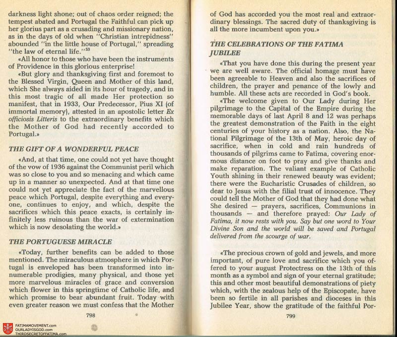 The Whole Truth About Fatima Volume 2 pages 776-777