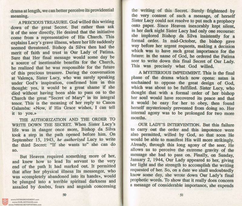 The Whole Truth About Fatima Volume 3 pages 50-51