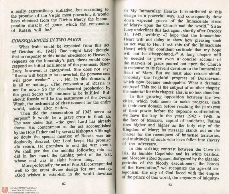 The Whole Truth About Fatima Volume 3 pages 62-63