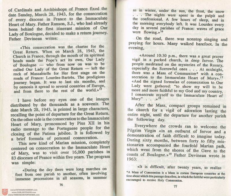 The Whole Truth About Fatima Volume 3 pages 76-77