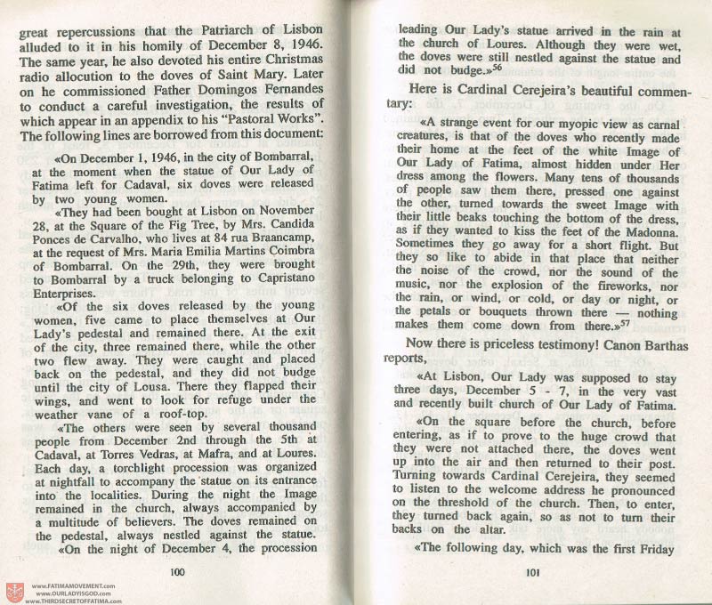The Whole Truth About Fatima Volume 3 pages 100-101