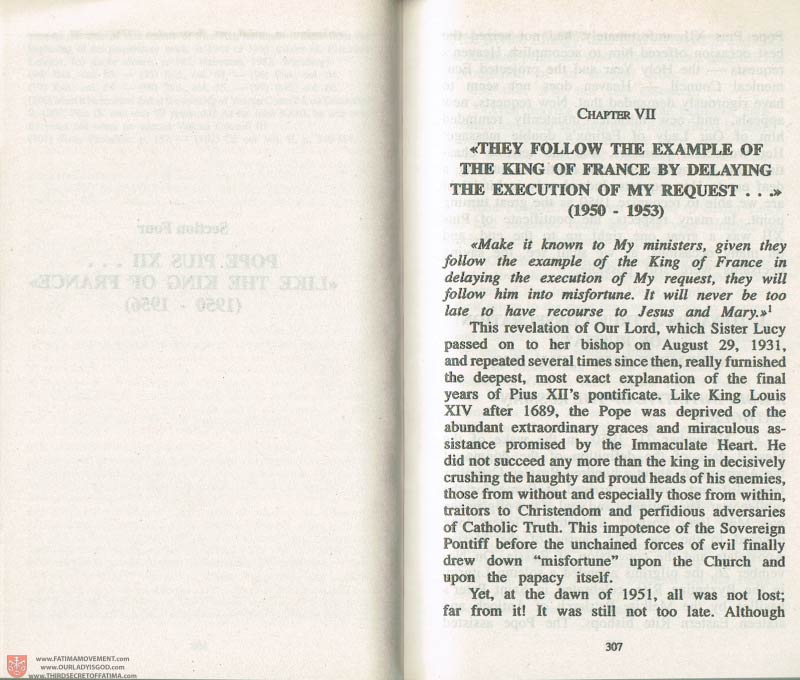 The Whole Truth About Fatima Volume 3 pages 306-307