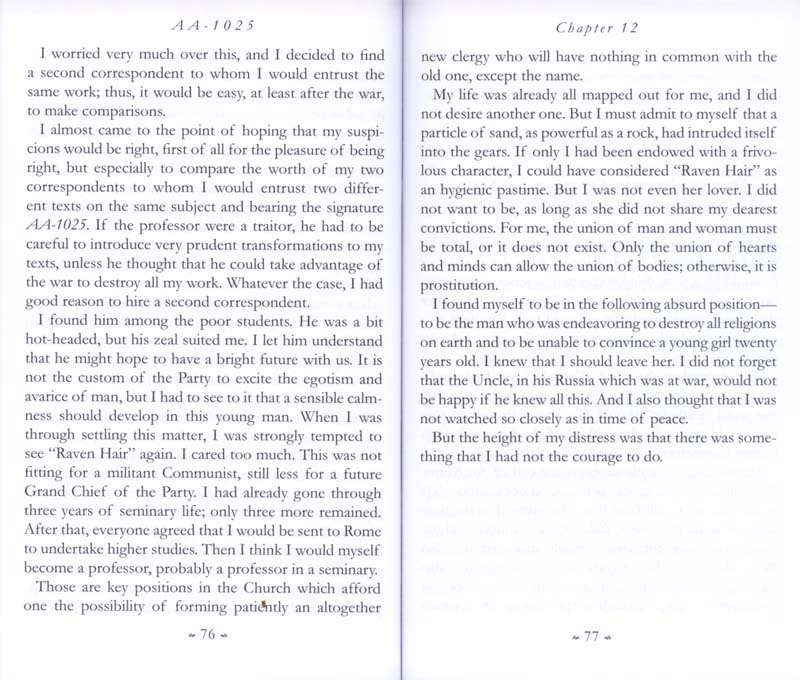 Memoirs of the Communist Infiltration Into the Catholic Church p. 76-77