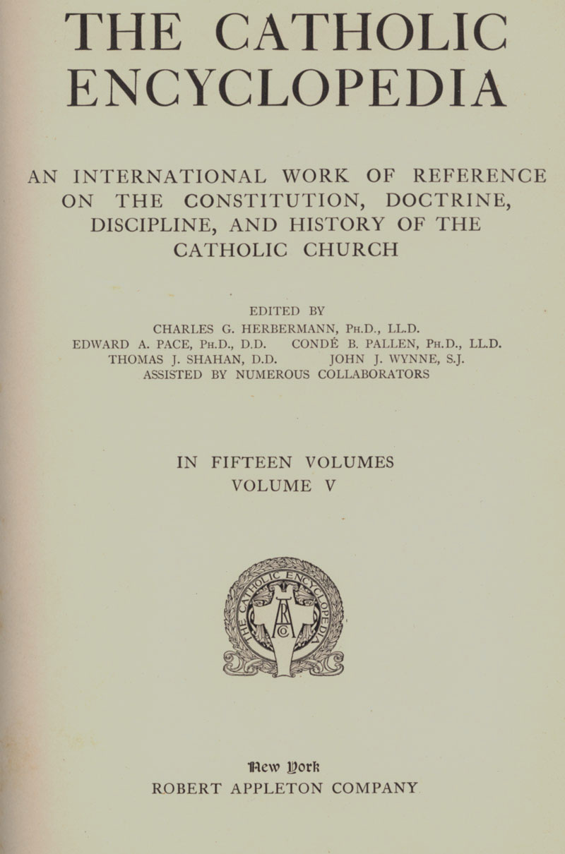 Catholic Encyclopedia Exorcist page 707