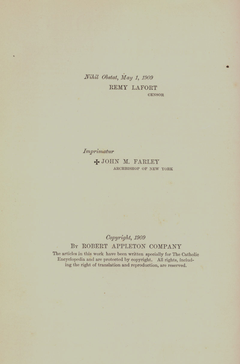 Catholic Encyclopedia Exorcist page 708