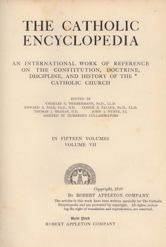 Catholic Encyclopedia: Illuminat page 1