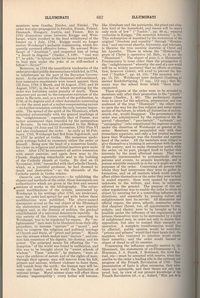 Catholic Encyclopedia: Illuminat page 3