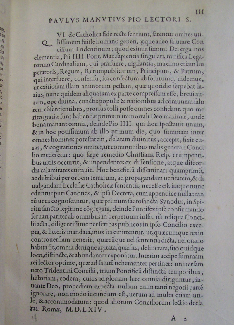 Council of Trent Depaul Special Collections photo 25