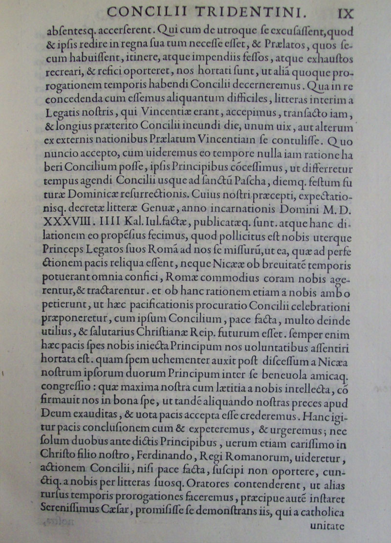 Council of Trent Depaul Special Collections photo 30