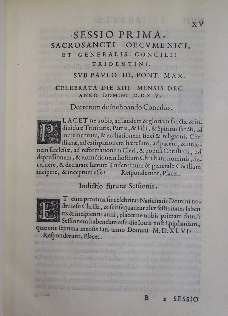 Council of Trent Depaul Special Collections photo 36