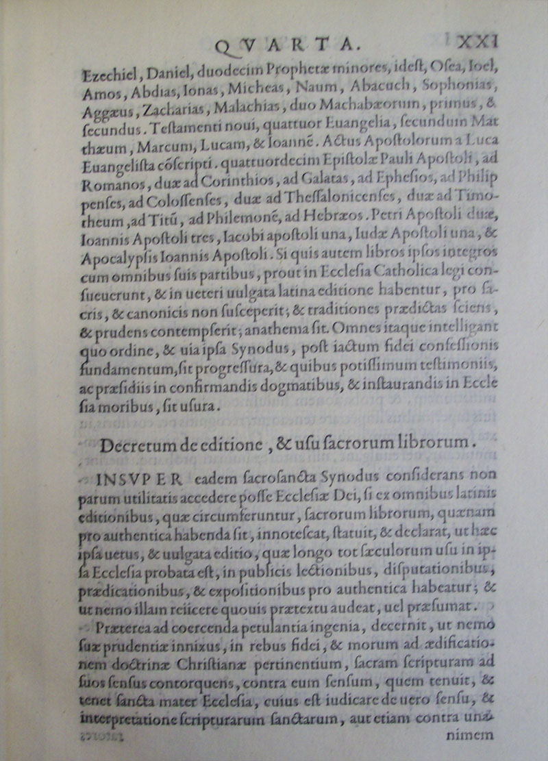 Council of Trent Depaul Special Collections photo 42