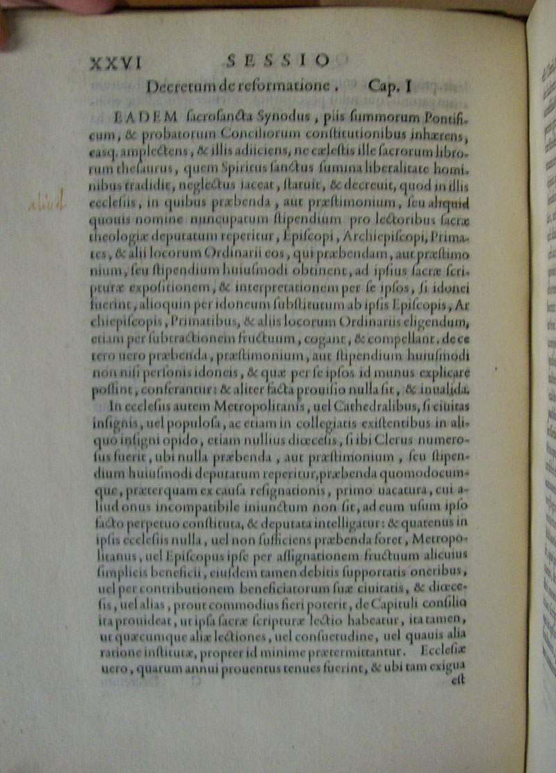 Council of Trent Depaul Special Collections photo 46