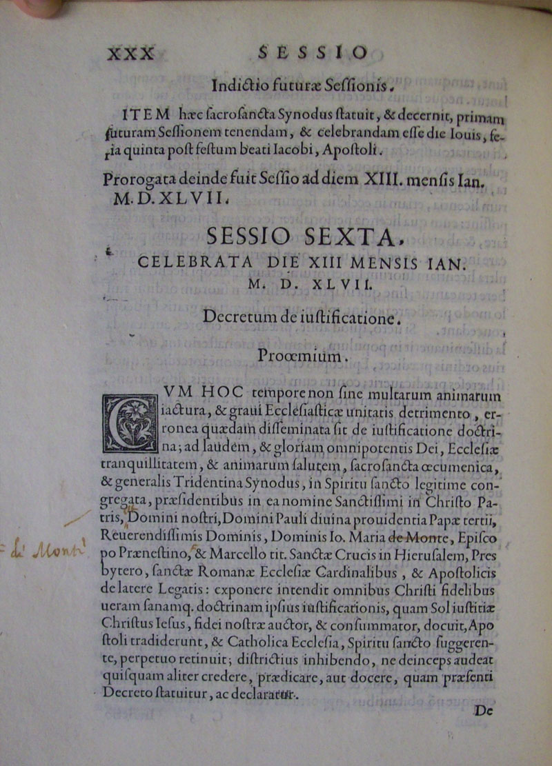 Council of Trent Depaul Special Collections photo 50