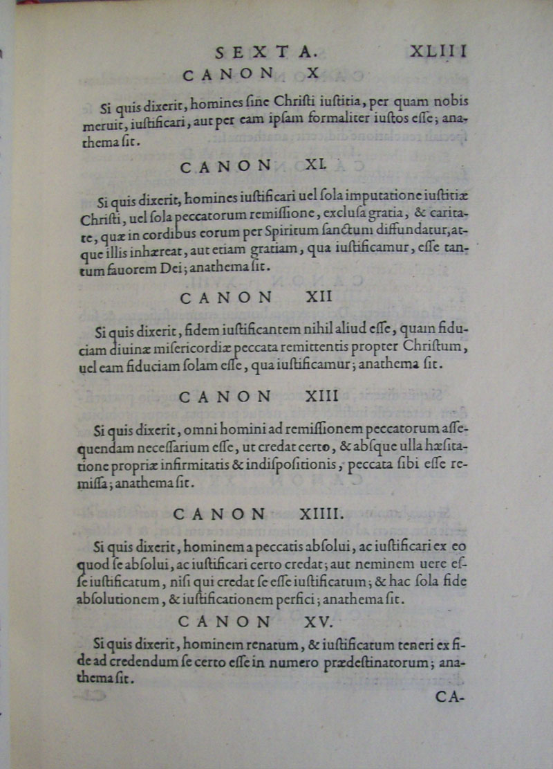 Council of Trent Depaul Special Collections photo 63