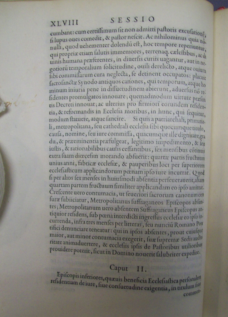 Council of Trent Depaul Special Collections photo 68