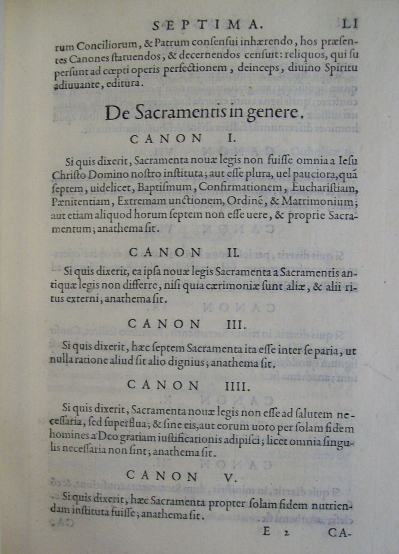 Council of Trent Depaul Special Collections photo 71