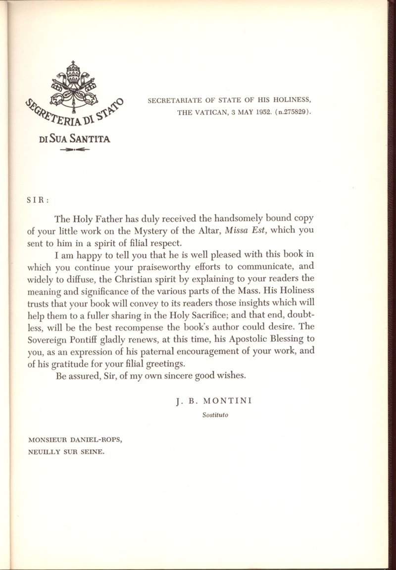 Freemason Bishop Fulton Sheen “The Mass” in 1958, page 7