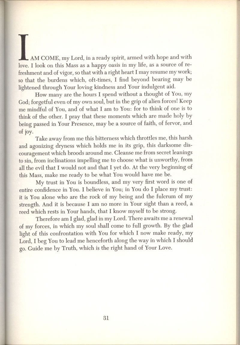 Freemason Bishop Fulton Sheen “The Mass” in 1958, page 31