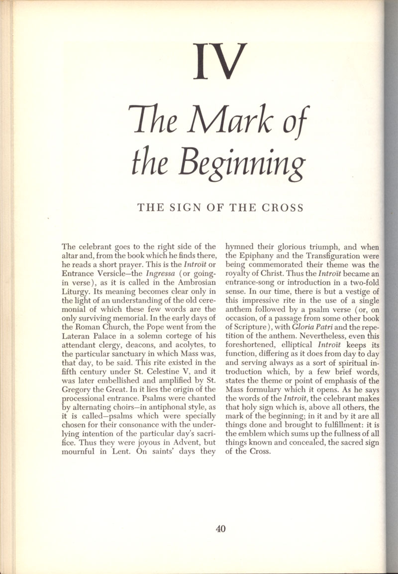 Freemason Bishop Fulton Sheen “The Mass” in 1958, page 40