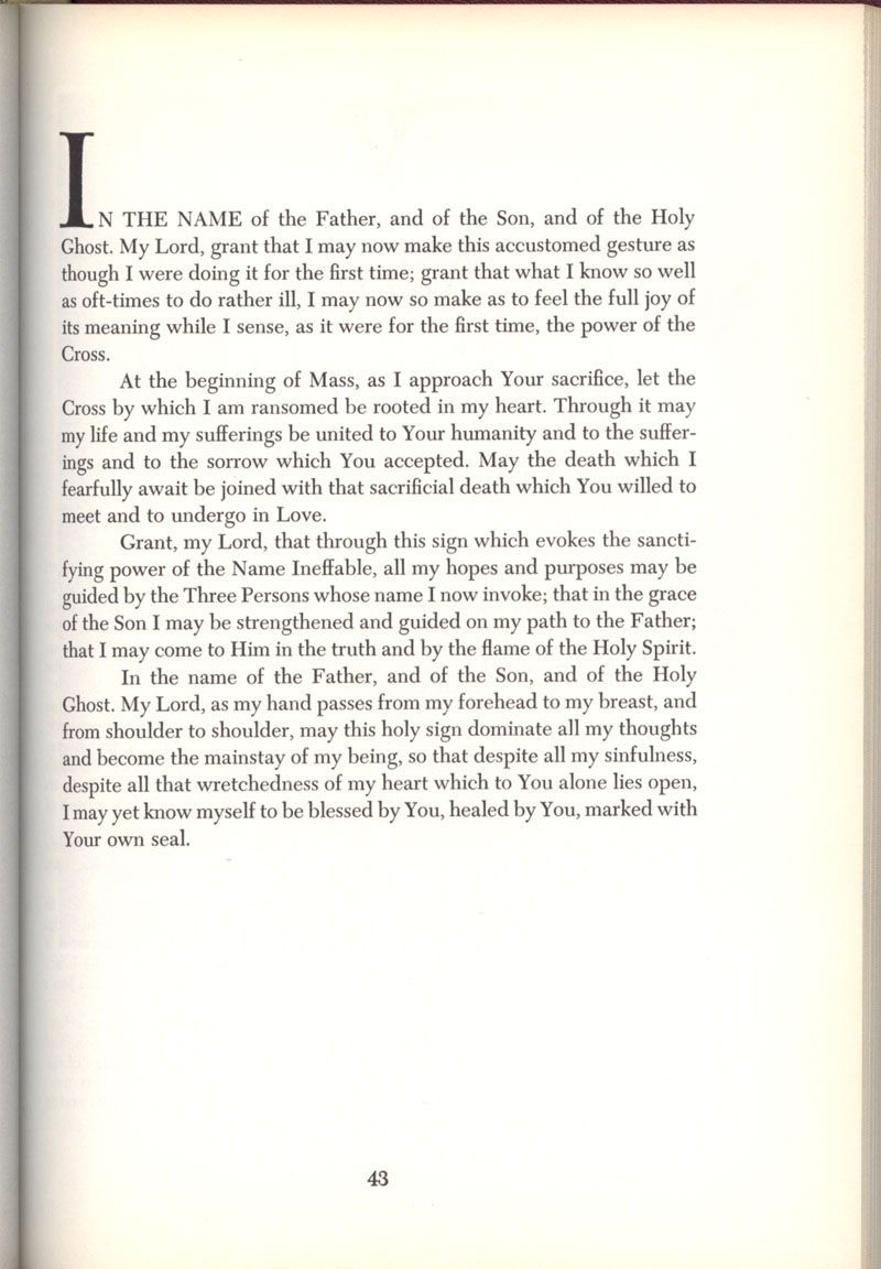 Freemason Bishop Fulton Sheen “The Mass” in 1958, page 43