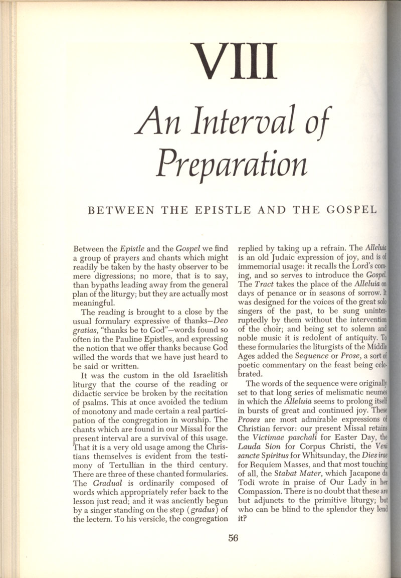 Freemason Bishop Fulton Sheen “The Mass” in 1958, page 56