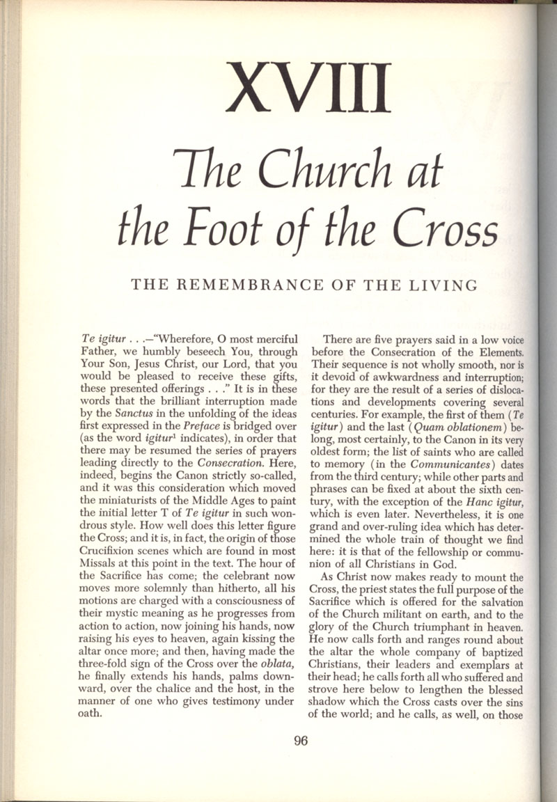 Freemason Bishop Fulton Sheen “The Mass” in 1958, page 96