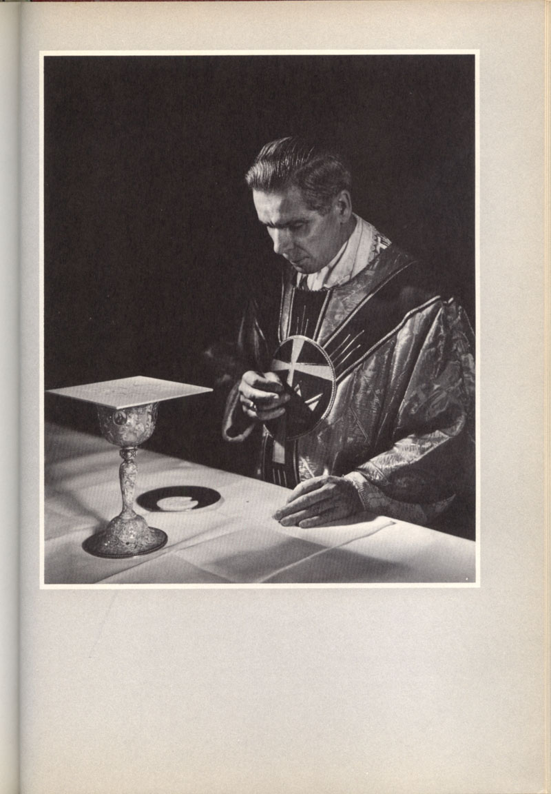 Freemason Bishop Fulton Sheen “The Mass” in 1958, page 129
