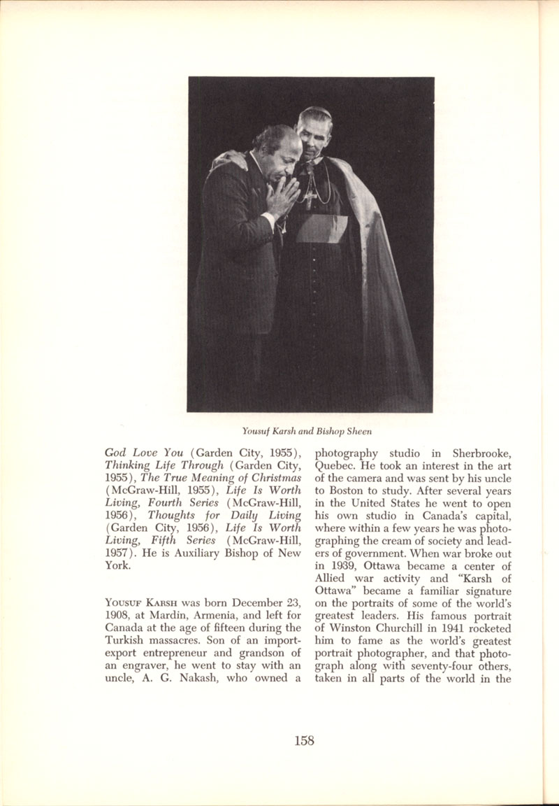 Freemason Bishop Fulton Sheen “The Mass” in 1958, page 158