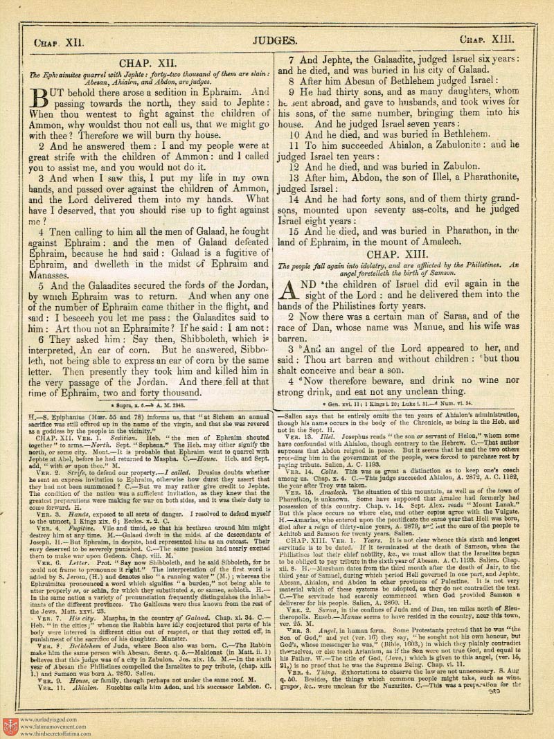 The Haydock Douay Rheims Bible page 0596